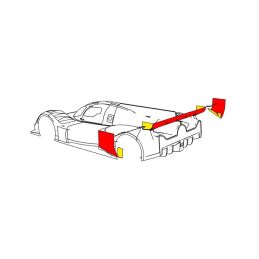 Set doplňků pro karoserii GLH-007 - 4