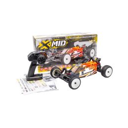 RTR Brushless Buggy XMid 2WD Hobbytech + akumulátor a nabíječ - 18