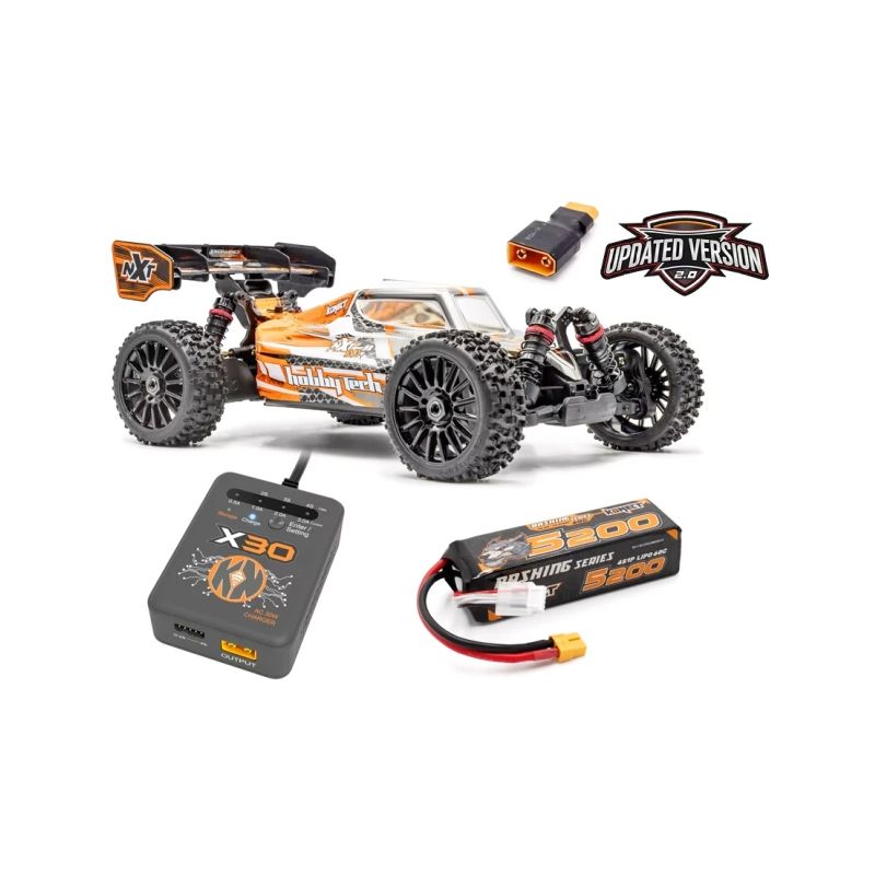 Spirit NXT EVO RR 2.0 Brushless buggy - oranžová (vč. LiPo a nabíječe) - 1