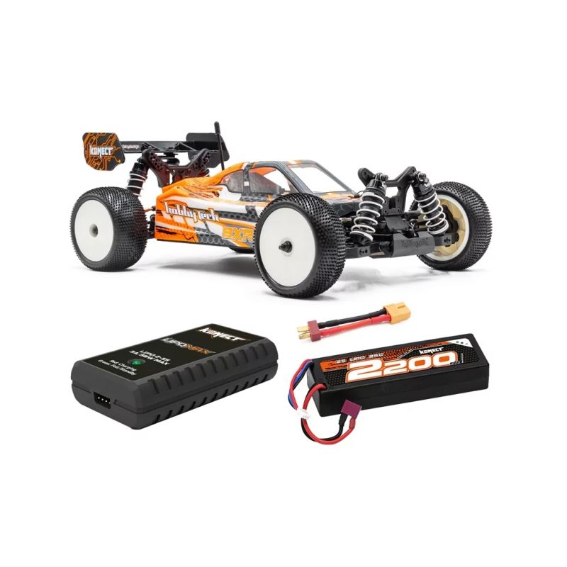 RTR Brushless Buggy 4WD Hobbytech BXR.S2 + akumulátor a nabíječ - 1
