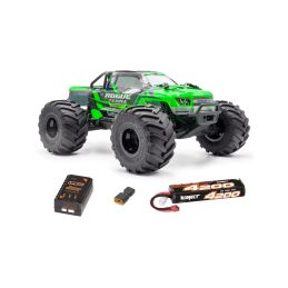 ROGUE TERRA SPORT RTR Brushless Monster Truck 4WD (15kg servo), zelená + aku a nabíječ - 1