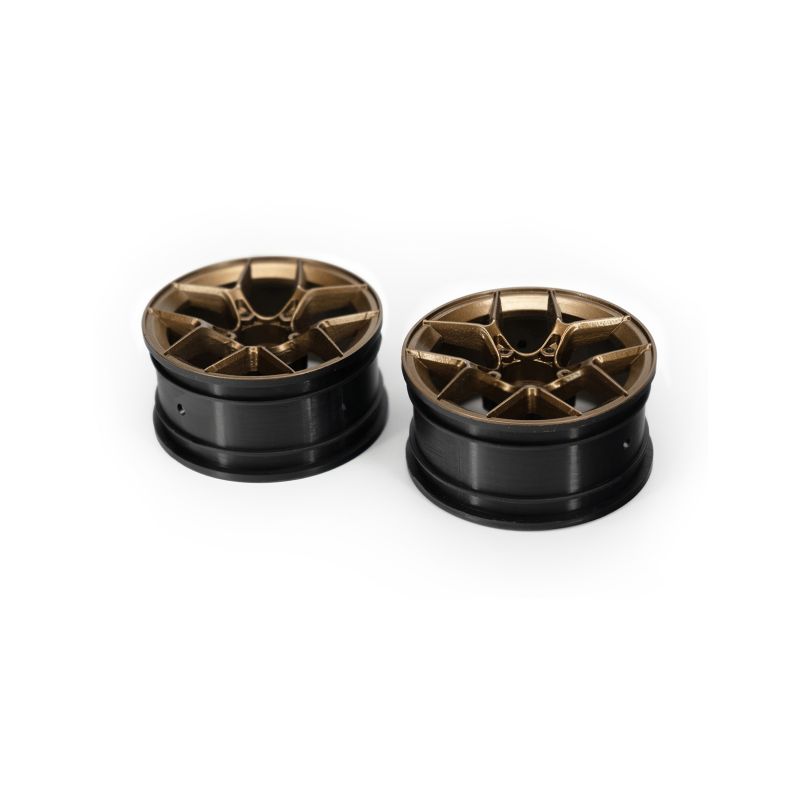 Kola RTR Aero 5, 26 mm, bronzová (6 mm offset/2 ks) - 1
