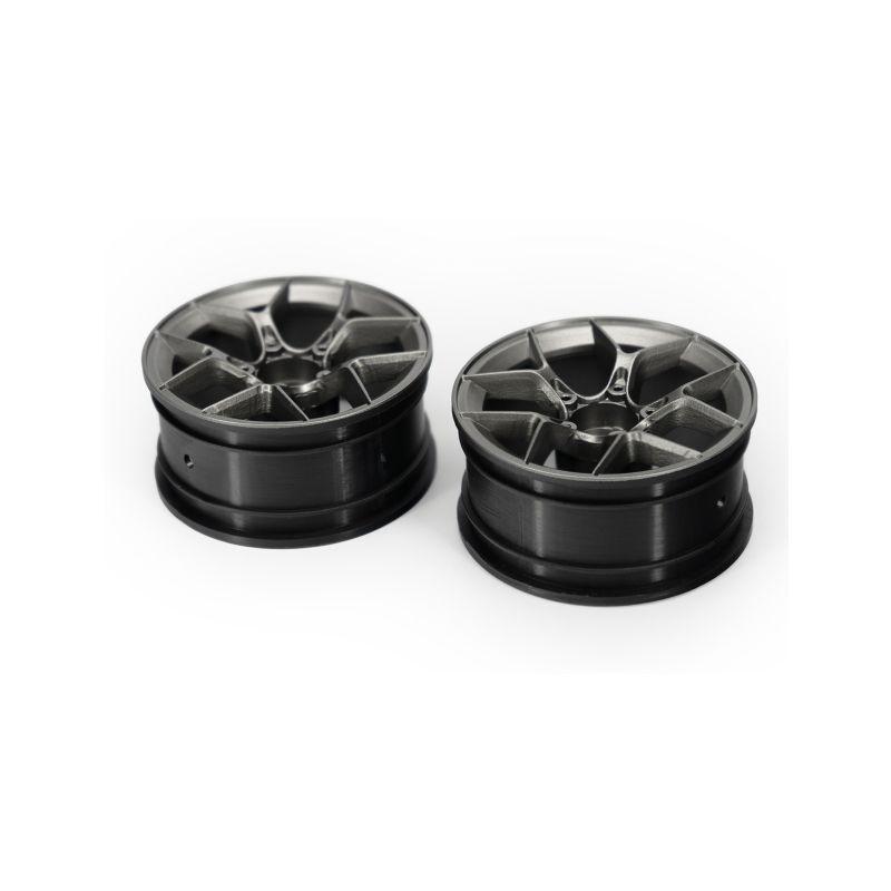 Kola RTR Aero 5, 26 mm, stříbrná (6 mm offset/2 ks) - 1