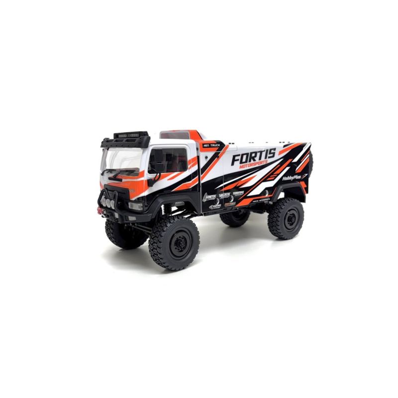 Hobby Plus / Absima DKR-4 Fortis Rally Truck RTR 1:18 4WD White - 1