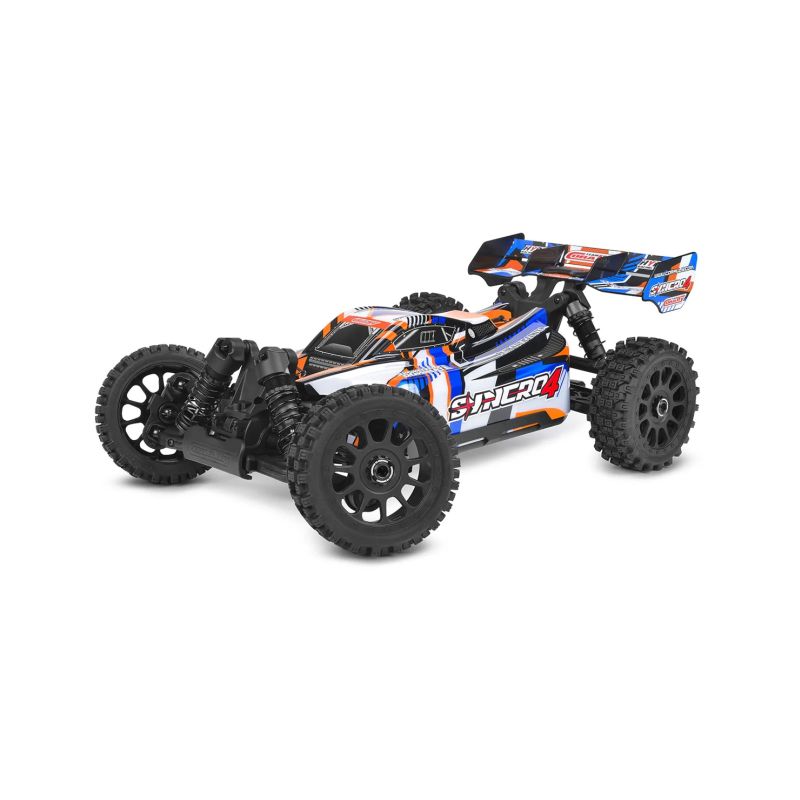 SYNCRO-4 - BUGGY 4WD 3-4S Brushless - RTR - 2026 oranžová - 1