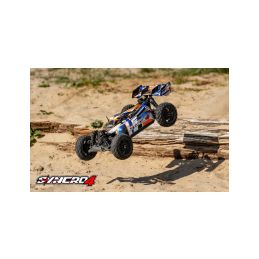 SYNCRO-4 - BUGGY 4WD 3-4S Brushless - RTR - 2026 oranžová - 33