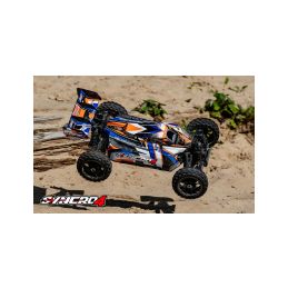SYNCRO-4 - BUGGY 4WD 3-4S Brushless - RTR - 2026 oranžová - 34