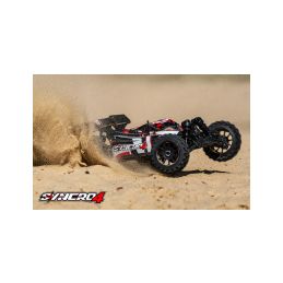 SYNCRO-4 - BUGGY 4WD 3-4S Brushless - RTR - 2026 červená - 33