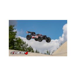 SYNCRO-4 - BUGGY 4WD 3-4S Brushless - RTR - 2026 červená - 36
