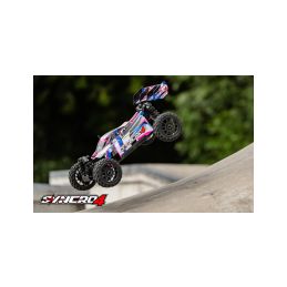 SYNCRO-4 - BUGGY 4WD 3-4S Brushless - RTR - 2026 růžová - 36