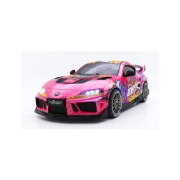 Toyota Supra Drift/Race 1:43 4WD RTR pink - 1
