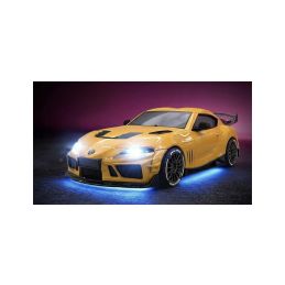 Toyota Supra Drift/Race 1:43 4WD RTR yellow - 5