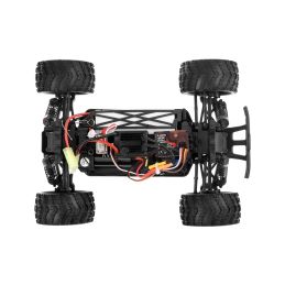 HiMOTO 1:18 Monster Truck MASTADON Brushless 2,4 GHz RTR set, modrá - 2