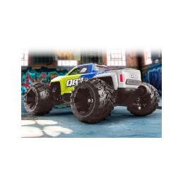 Qbit MT Pro 1/16th Monster Truck - Fluoro Zelený - 5