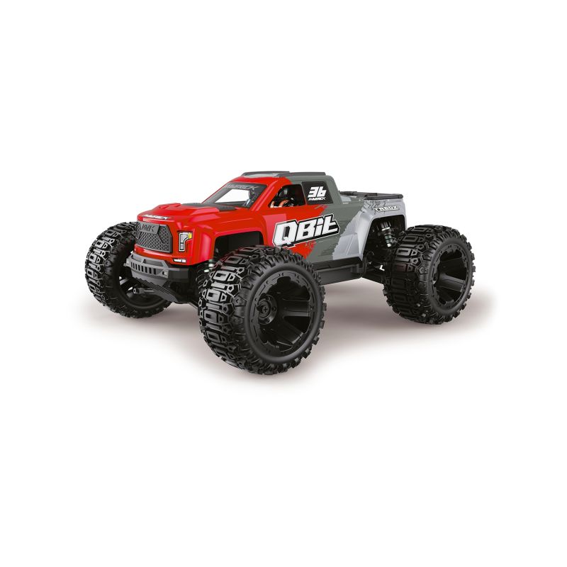 Qbit MT 1/16th Monster Truck - Červený - 1