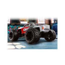Qbit MT 1/16th Monster Truck - Červený - 5