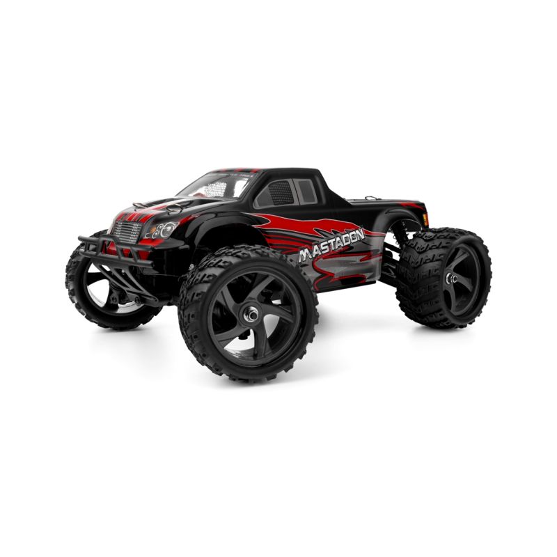 HiMOTO 1:18 Monster Truck MASTADON Brushless 2,4 GHz RTR set, červená - 1