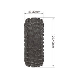 CR-ENDURO 1.9 - Pneumatiky s vložkou, 2 ks - 4