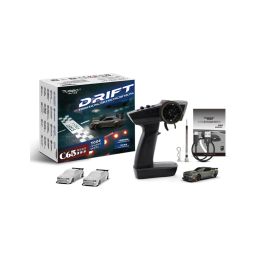 1/76 C65 DRIFT RC Car RTR (šedá) - 2