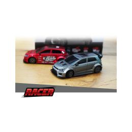 Myte R 1/43 závodní auto – šedé - 10