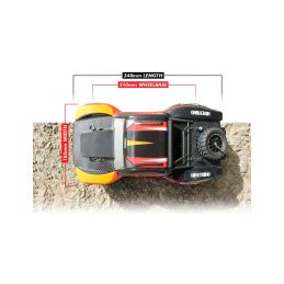 Vyper SC Turbo 1/16 4WD 2S Brushless - Červený - 5