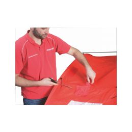 Opravná textilní páska 50 mm x 25 m (červená) - 5
