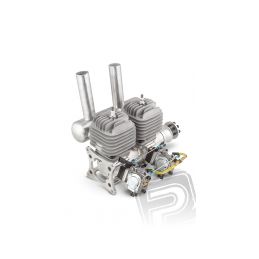 Motor DLA 116 ccm (řadový dvouválec) včetně tlumiče a příslušenství - 3