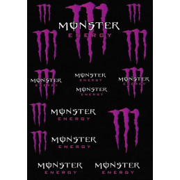 Polepy Monster Energy - violet