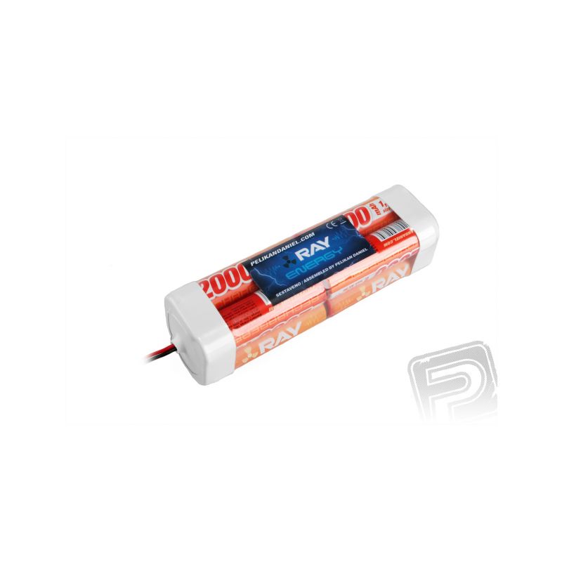 9.6V 2000AA Long RAY TX 8čl. vysílačové - 1 9.6V 2000AA Long RAY TX 8čl. vysílačové - 1